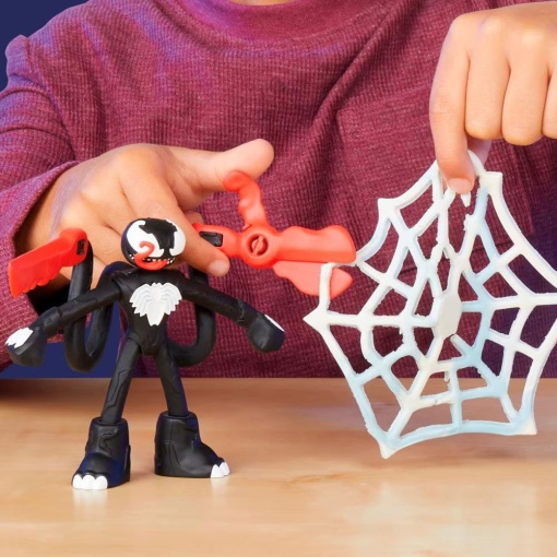 Plasticina Marvel Spider-Man batalha do aranha Play-Doh HASBRO