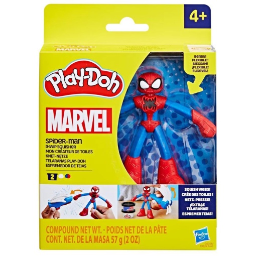 Plasticina MARVEL Spider-Man Espremedor de Teias Play-Doh HASBRO