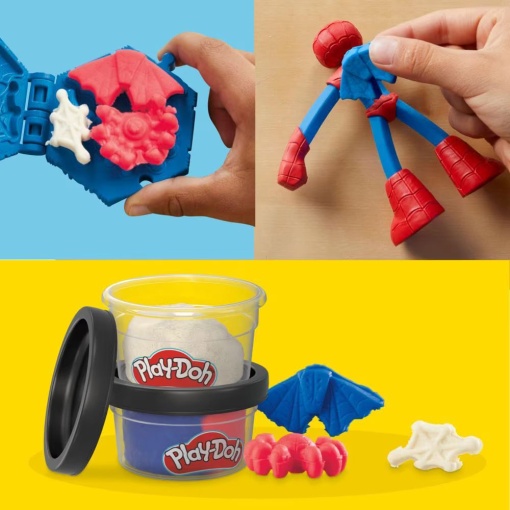 Plasticina MARVEL Spider-Man Espremedor de Teias Play-Doh HASBRO