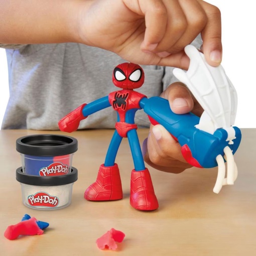 Plasticina MARVEL Spider-Man Espremedor de Teias Play-Doh HASBRO