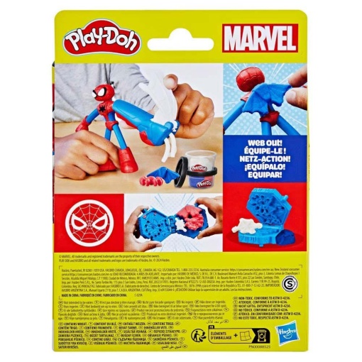 Plasticina MARVEL Spider-Man Espremedor de Teias Play-Doh HASBRO