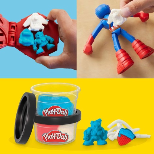 Plasticina MARVEL Capitão América Escudo com Carimbo Play-Doh HASBRO
