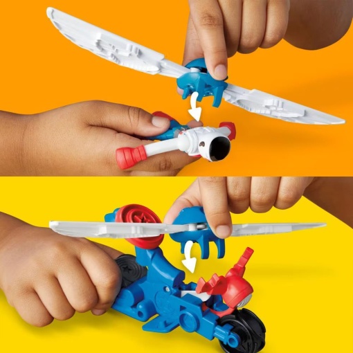 Plasticina MARVEL Capitão América Moto-serra Play-Doh HASBRO