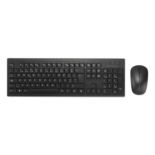 Teclado + Rato KENSINGTON Recarregável Preto