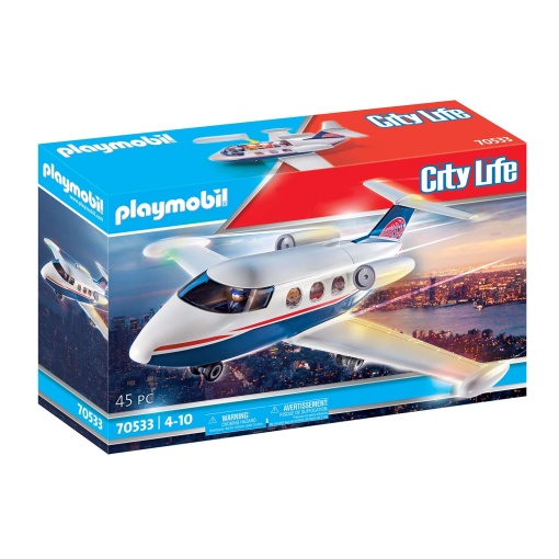 PLAYMOBIL City Life Avião Privado