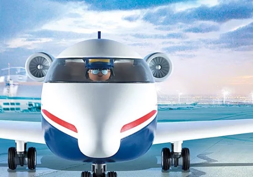 PLAYMOBIL City Life Avião Privado