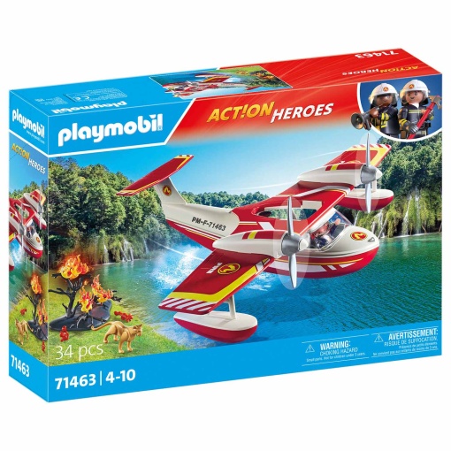 PLAYMOBIL Action Heroes Hidroavião dos Bombeiros