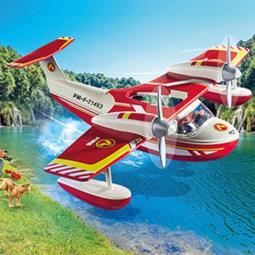 PLAYMOBIL Action Heroes Hidroavião dos Bombeiros