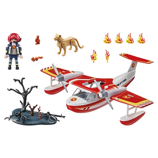 PLAYMOBIL Action Heroes Hidroavião dos Bombeiros