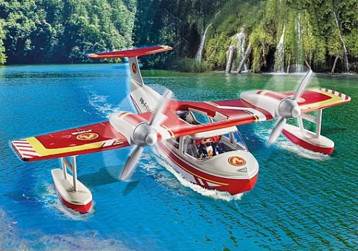PLAYMOBIL Action Heroes Hidroavião dos Bombeiros