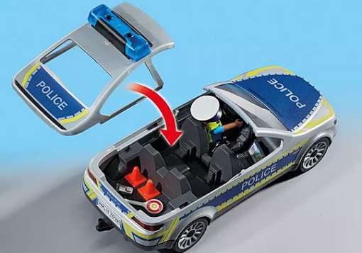 PLAYMOBIL Action Heroes Carro Patrulha