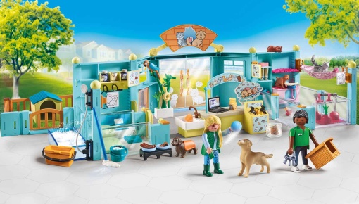PLAYMOBIL My Life Hotel para Animais