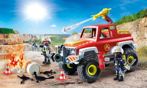 PLAYMOBIL Action Heroes Camião dos Bombeiros