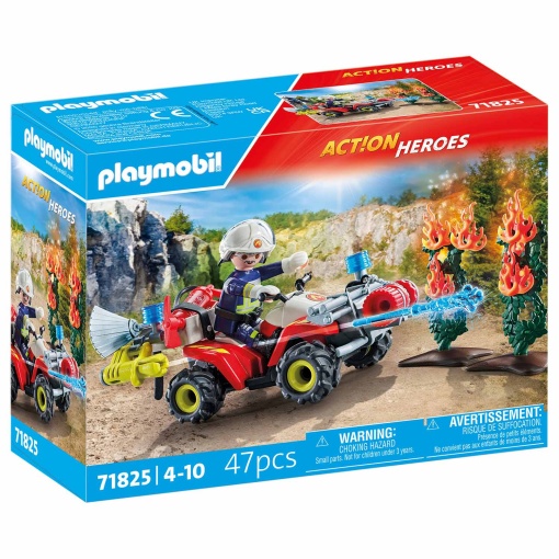 PLAYMOBIL Action Heroes Quad de Bombeiros