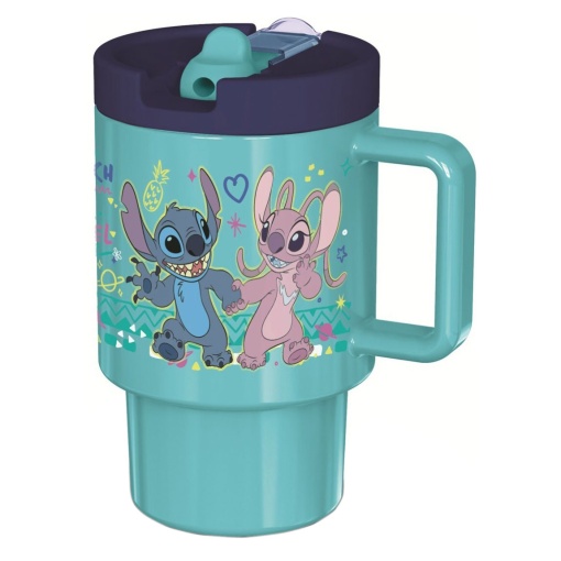 Copo com Tampa DISNEY Stitch Drawing 530ml