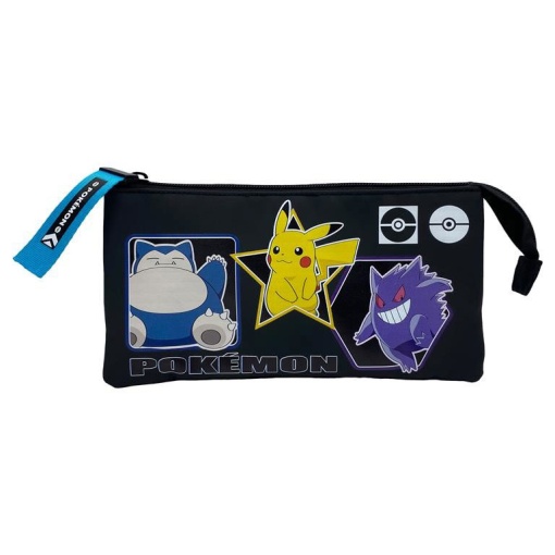 Estojo Escolar POKEMON Geo 2025 Triplo