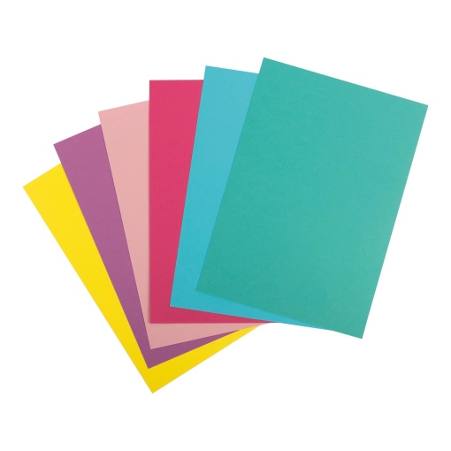 Caderno trabalhos manuais cartolina A4 cores sortidas 185g CANSON Candy Collection - 30 folhas