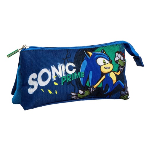 Estojo Escolar SONIC 2025 Triplo