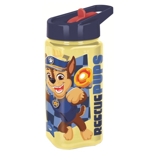 Garrafa com Palhinha Patrulha Pata 530ml