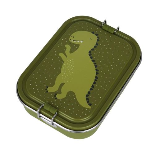 Caixa de Lanche Metálica 19,7x14,7x6cm Mr. DINO TRIXIE