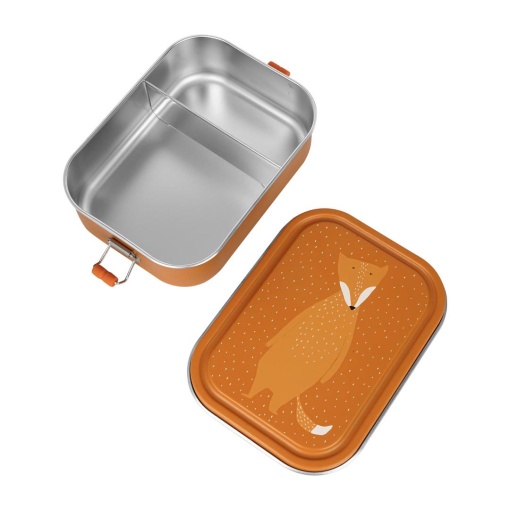 Caixa de Lanche Metálica 19,7x14,7x6cm Mr. FOX TRIXIE