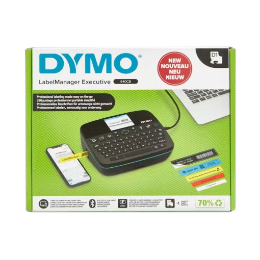 Rotuladora eletrónica DYMO Labelmanager Executive 640CB Wireless