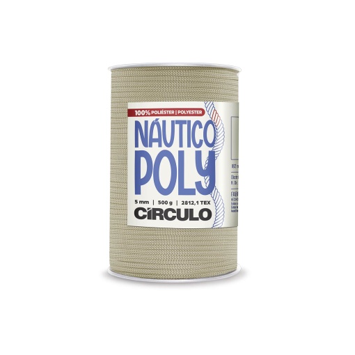 Fio de Crochet CÍRCULO Náutico Poly 500g Pinus 7673