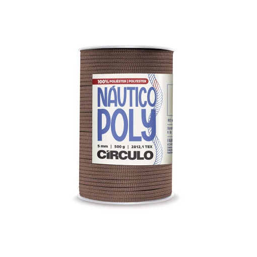 Fio de Crochet CÍRCULO Náutico Poly 500g Camafeu 3201