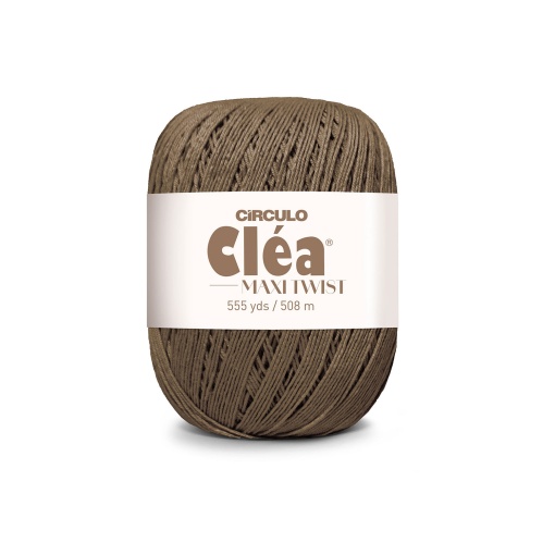 Fio de Crochet CÍRCULO Clea Duplo 150g Terra Molhada 7270