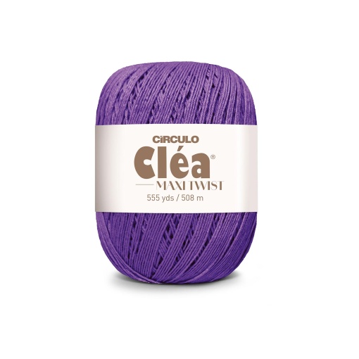 Fio de Crochet CÍRCULO Clea Duplo 150g Roxo Cítrico 6567