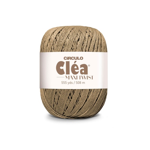 Fio de Crochet CÍRCULO Clea Duplo 150g Castanha 7625