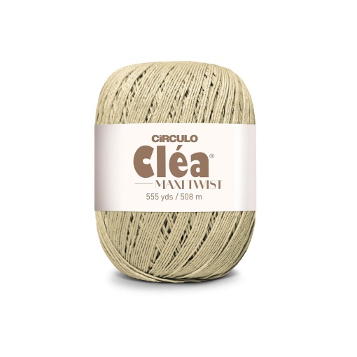 Fio de Crochet CÍRCULO Clea Duplo 150g Porcelana 7684