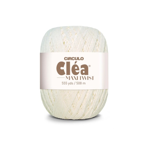Fio de Crochet CÍRCULO Clea Duplo 150g Off White 8176