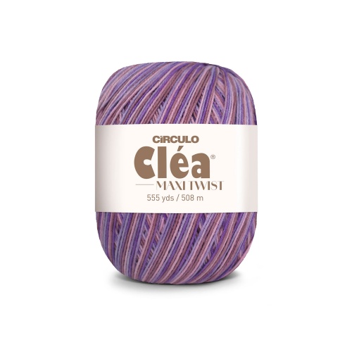 Fio de Crochet CÍRCULO Clea Duplo 150g Frappé de Uva 9921