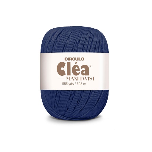 Fio de Crochet CÍRCULO Clea Duplo 150g Capitão Azul 2940