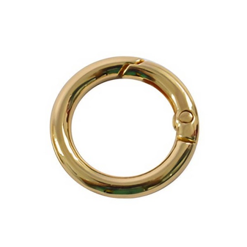 Argola articulada 19mm dourada (6 unidades) CÍRCULO