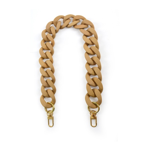 Alça acrílica corrente fosca 45cm CÍRCULO