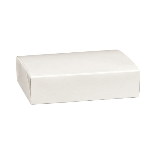 Caixa de Papel Corn-on 220x170x30mm Branca