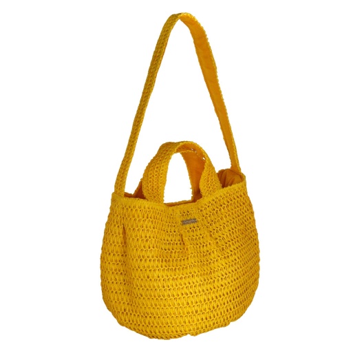 Mala CAMOMILLA Crochet Amarelo 27x43x18cm