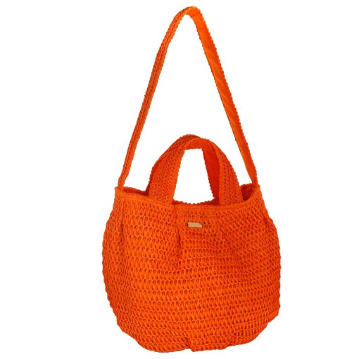 Mala CAMOMILLA Crochet Laranja 27x43x18cm