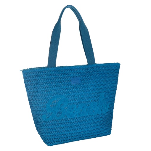 Mala CAMOMILLA Crochet Azul 33x50x16cm