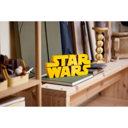 LEGO STAR Wars Logótipo STAR Wars Construído com Peças 75407