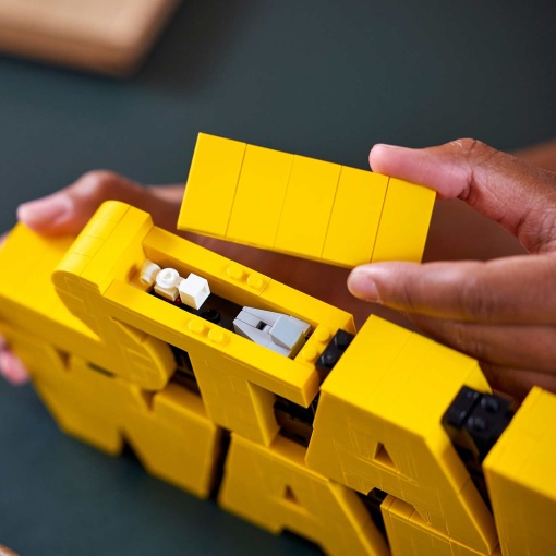 LEGO STAR Wars Logótipo STAR Wars Construído com Peças 75407