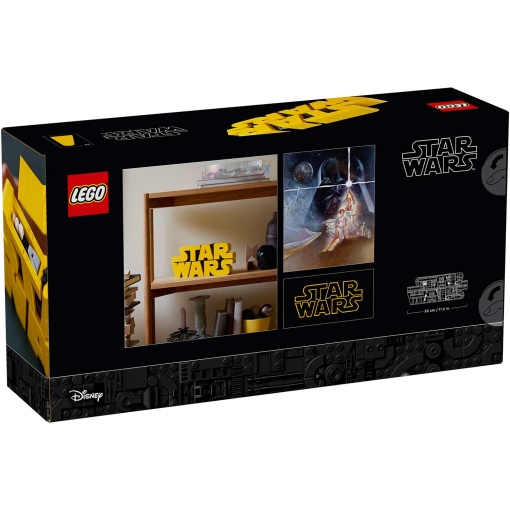 LEGO STAR Wars Logótipo STAR Wars Construído com Peças 75407