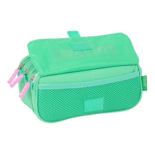 Estojo Escolar BENETTON Mint 2025 Triplo