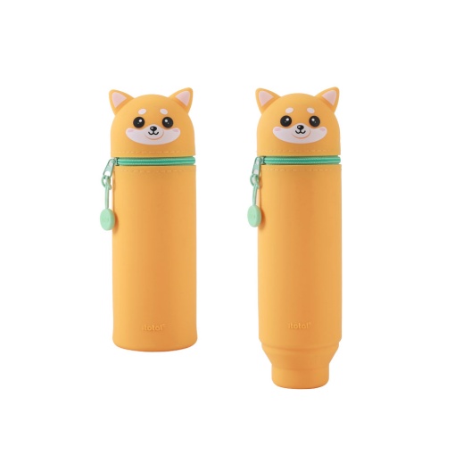 Estojo Escolar de Silicone I-TOTAL Shiba