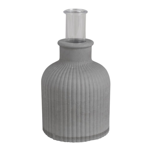 Molde de silicone vaso com ranhuras 8,3x9,5cm RAYHER