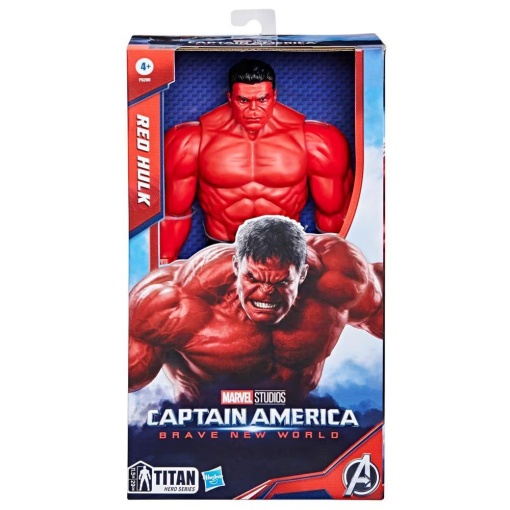 Capitão América Brave New World TITAN Hero DELUXE Red Hulk 30cm MARVEL HASBRO