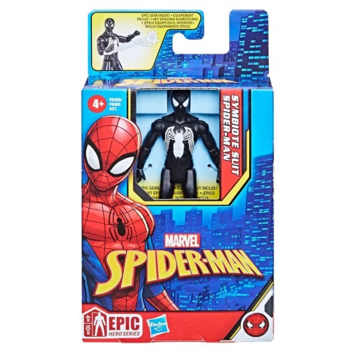 Spider-man Epic Hero Symbiote Suit Spider-man 10cm MARVEL HASBRO