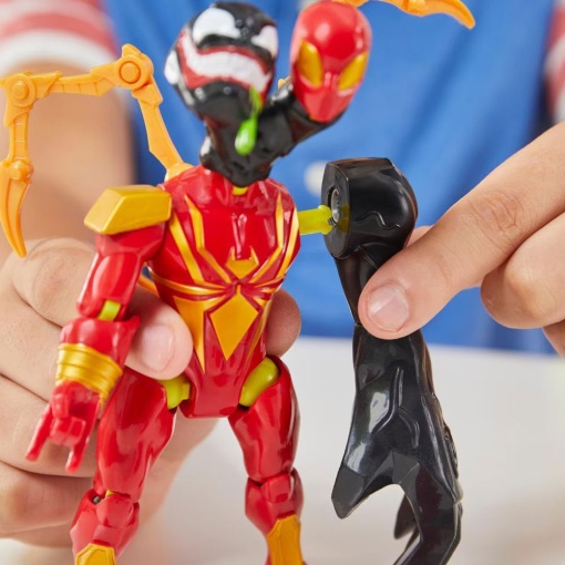 Spider-man Mixmashers Deluxe Iron Spider 12cm MARVEL HASBRO